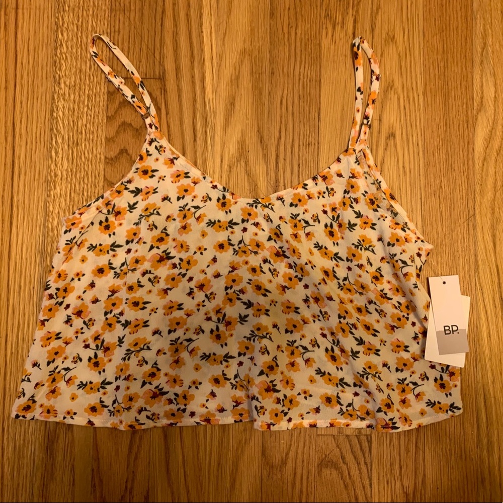 floral crop top BP brand